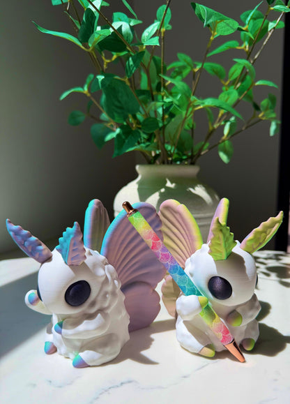 Whimsical Moth Pen Holder