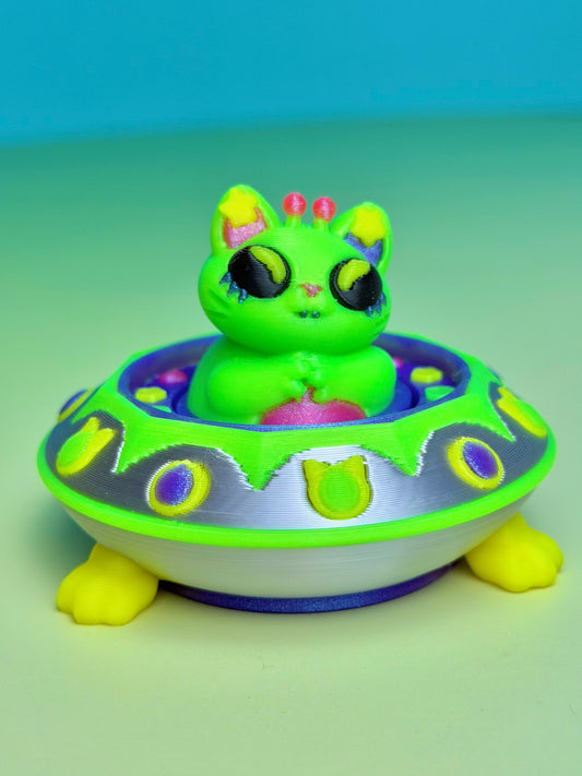 Nova Bean - ✨Glow✨ Clicky Alien Kitty