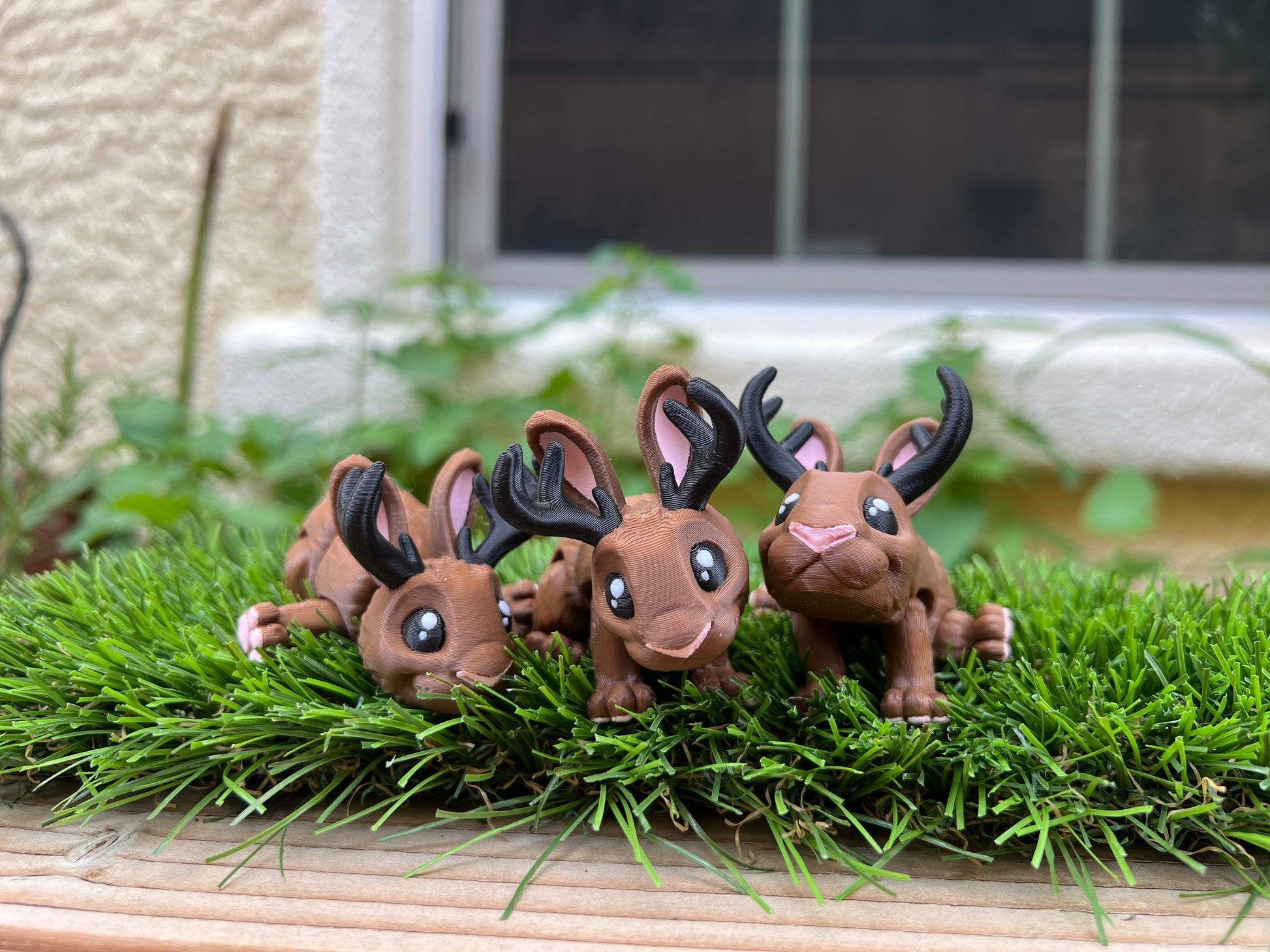 Mini Articulated Jackalope